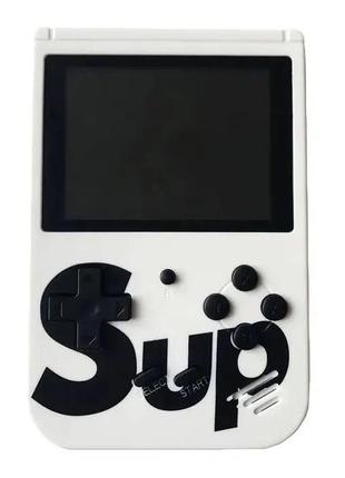 Ігрова приставка консоль sup game box 500 ігор, ретро приставка денді, тетріс приставка. колір: білий3 фото