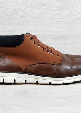 Шкіряні чоловічі демісезонні черевики timberland оригінал, розмір 49