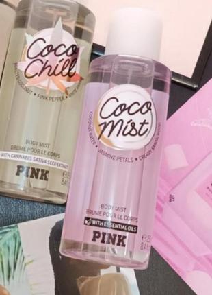 Парфумований спрей міст coco mist victoria's secret вікторія сікрет вікторія сікрет pink оригінал