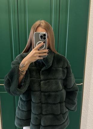 Натуральная шуба из песца