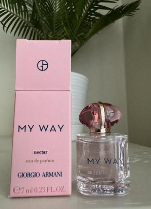 Новинка ! giorgio armani my way nectar eau de parfum