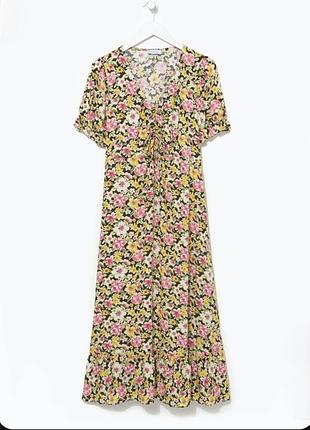 Класна віскозна сукня міді4 фото