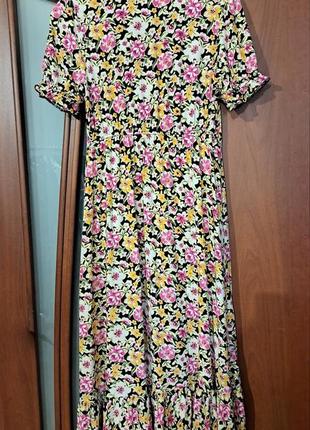 Класна віскозна сукня міді7 фото