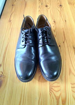 Туфли, ботинки класичские, clarks, кожу, кожа