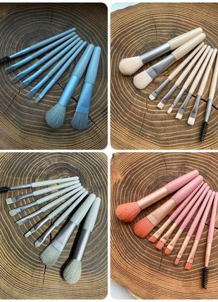 Хит! 8 шт кисти кисти набор mini в футляре probeauty