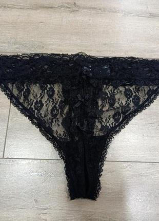 Трусики мереживні  з вільним доступом 20/22р
