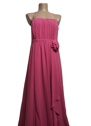 Розовое вечернее платье, на выпускной, подружка невесты.