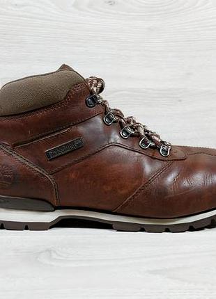 Шкіряні чоловічі демісезонні черевики timberland оригінал, розмір 44.5