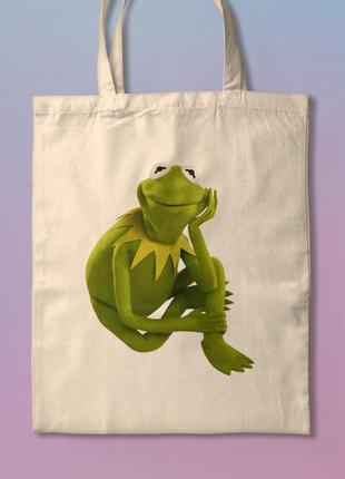 Шоппер эко-сумка с принтом мерч маппет шоу