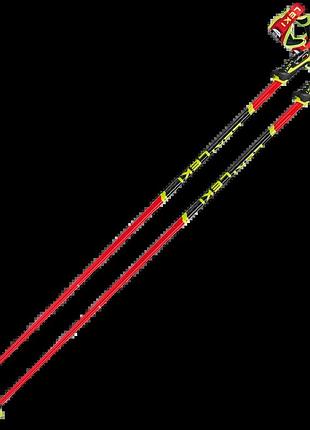 Гірськолижні палиці leki venom sl 3d bright red-black-neonyellow розмір 120