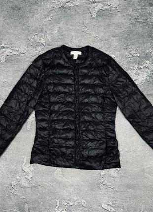 H&m ультра легкий женский пуховик
