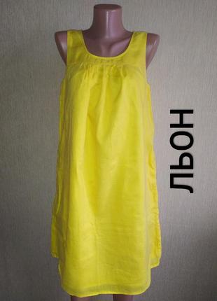 Tommy hilfiger льняное прекрасное платье