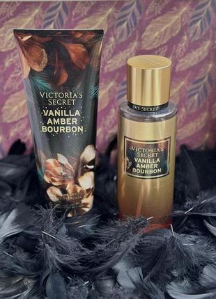 Victoria’s secret vanilla amber bourbon набор