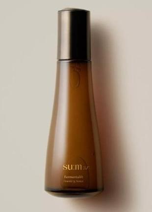 Sum37 новий ліфтинг-тонер з чорним чаєм  su:m37 fermentalift boosting toner 5 мл