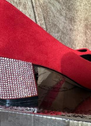 Туфли красные