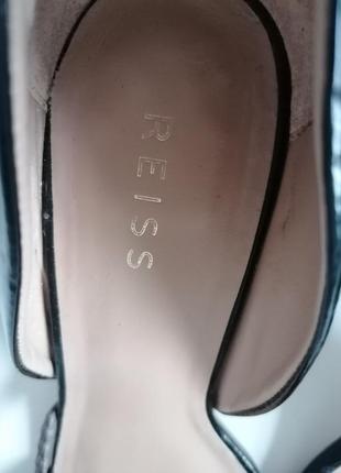 Шикарные туфли лодочки лодочки черные reiss8 фото