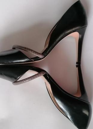 Шикарные туфли лодочки лодочки черные reiss