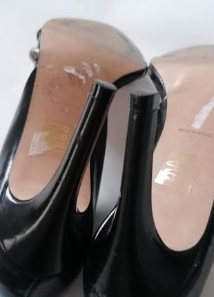 Шикарные туфли лодочки лодочки черные reiss6 фото