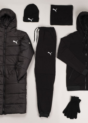 ❄️ 6 в 1 парка зимняя удлиненная + спортивный костюм + набор зима