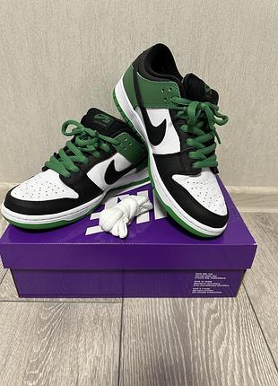 Nike sb dunk low pro «classic green» 42,5 27cm