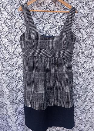 Теплый сарафан платье zara 3