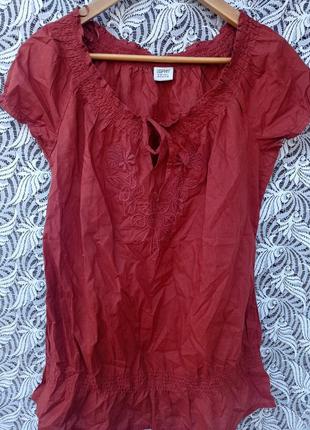 Легкая блуза вышиванка