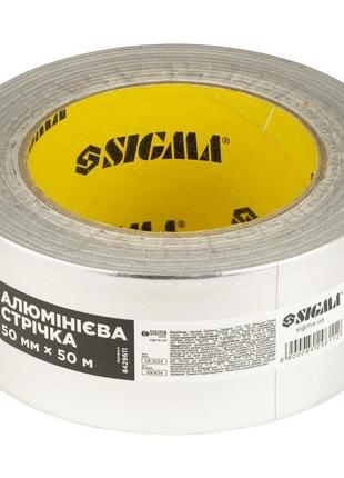 Стрічка алюмінієва 50мм×50м sigma (8429611)