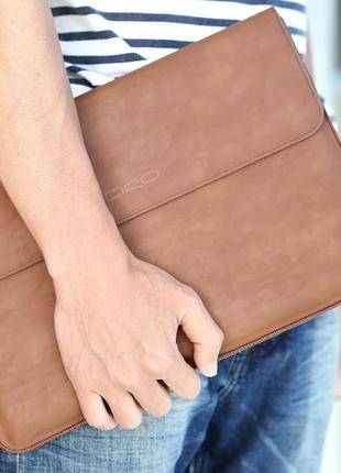 Сумка чохол moko для планшета ipad 12.9 pro тощо... зі штучної шкіри