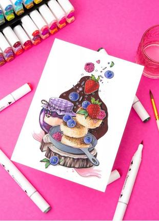 Акварельные маркеры deco time