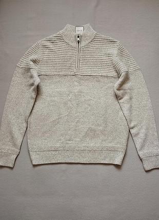 Суперовий светр на блискавці під горло tu