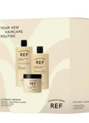 Ref care routine — repair — тріо набір "для відновлення волосся"