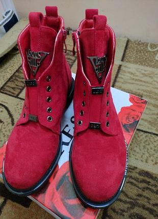 Ботинки женские,замш