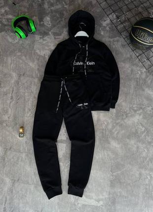 Мужской спортивный костюм теплый calvin klein