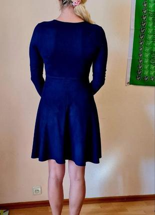 Платье синее vovk 3