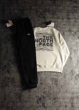 Мужской спортивный костюм теплый the north face