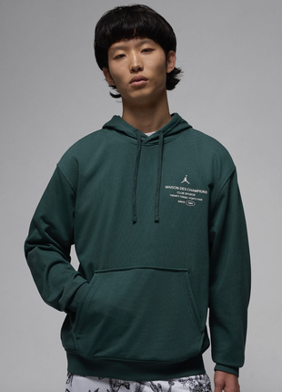 Jordan sport мужской флисовый пуловер dri-fit