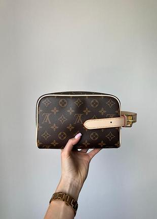 Сумка louis vuitton з гладкої шкіри з канвою