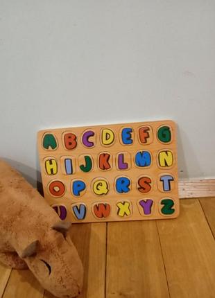 Пазл английский алфавит