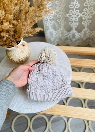 Шапка шапочка с подкладкой демисезонная