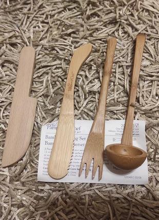 Набір для сервірування з бамбука
бамбук - сервірувальний набір
pampered chef bamboo serving set bambus servierset
