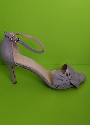 Серые босоножки на маленькой шпильке carvela kurt geiger, 3810 фото