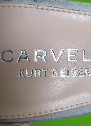 Серые босоножки на маленькой шпильке carvela kurt geiger, 389 фото