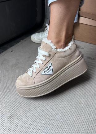 Зимние кроссовки prada 36-41