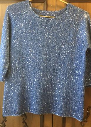 Блуза с пайетками