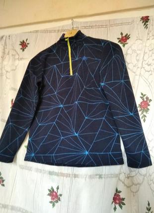 Супер кофта синего цвета 12р."decathlon"пол-р.