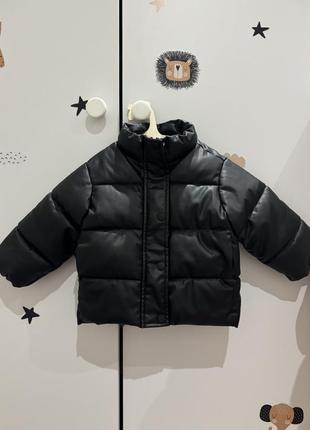 Zara кожаная куртка