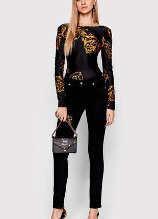 Джинси чорні "versace jeans couture"