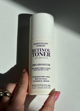 Интенсивный восстанавливающий тоник с ретинолом instytutum advanced retinol toner