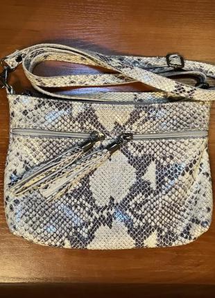 Сумка кожаная genuine leather