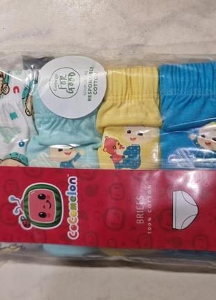 Новые трусы cocomelon 5-6 лет